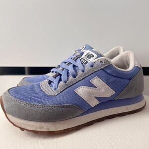 New Balance Women's Blue and Gray Sneakers